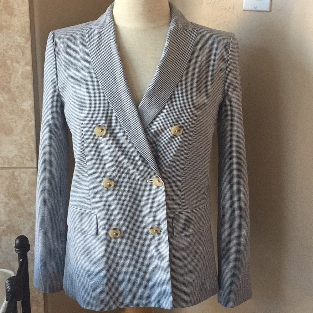 J. Crew Gingham Blazer - Picture 2 of 8